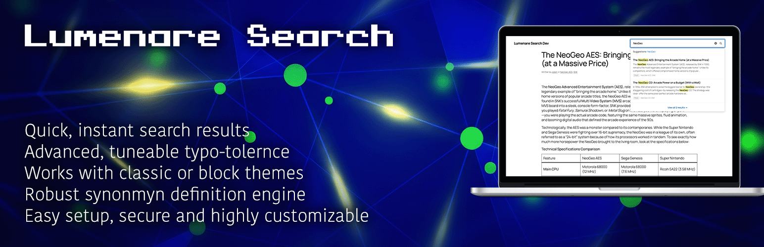 Why I Built Lumenare Search: A Search Engine, Not a Search Theme